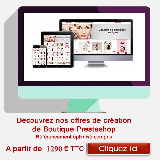creation boutique prestashop